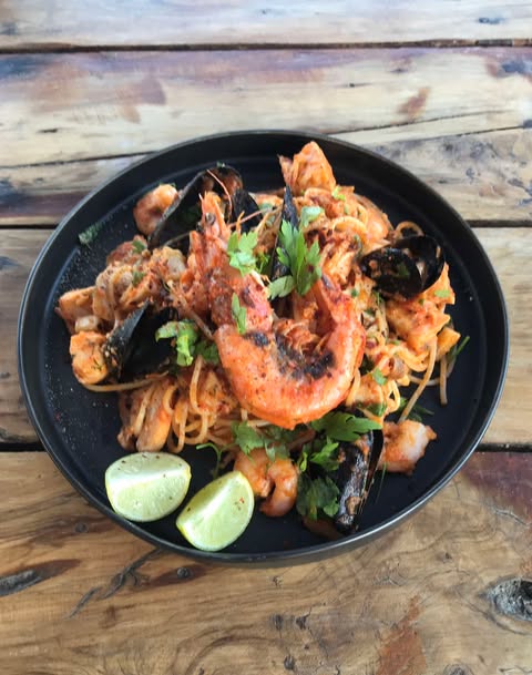 Seafood pasta
