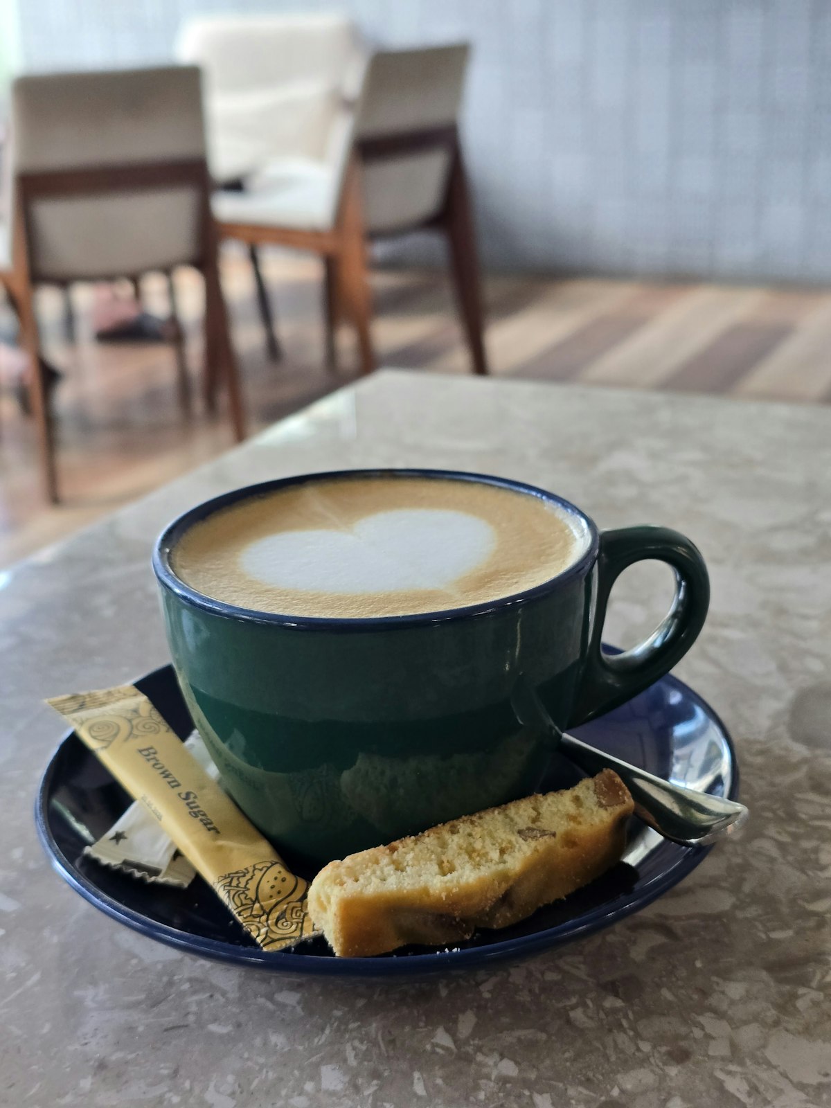 Coffee with biscotti